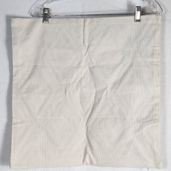 Geometric Diamond Pattern Blue and White Single Zip Throw Pillow Cover 19”x19” - Picture 13 of 16